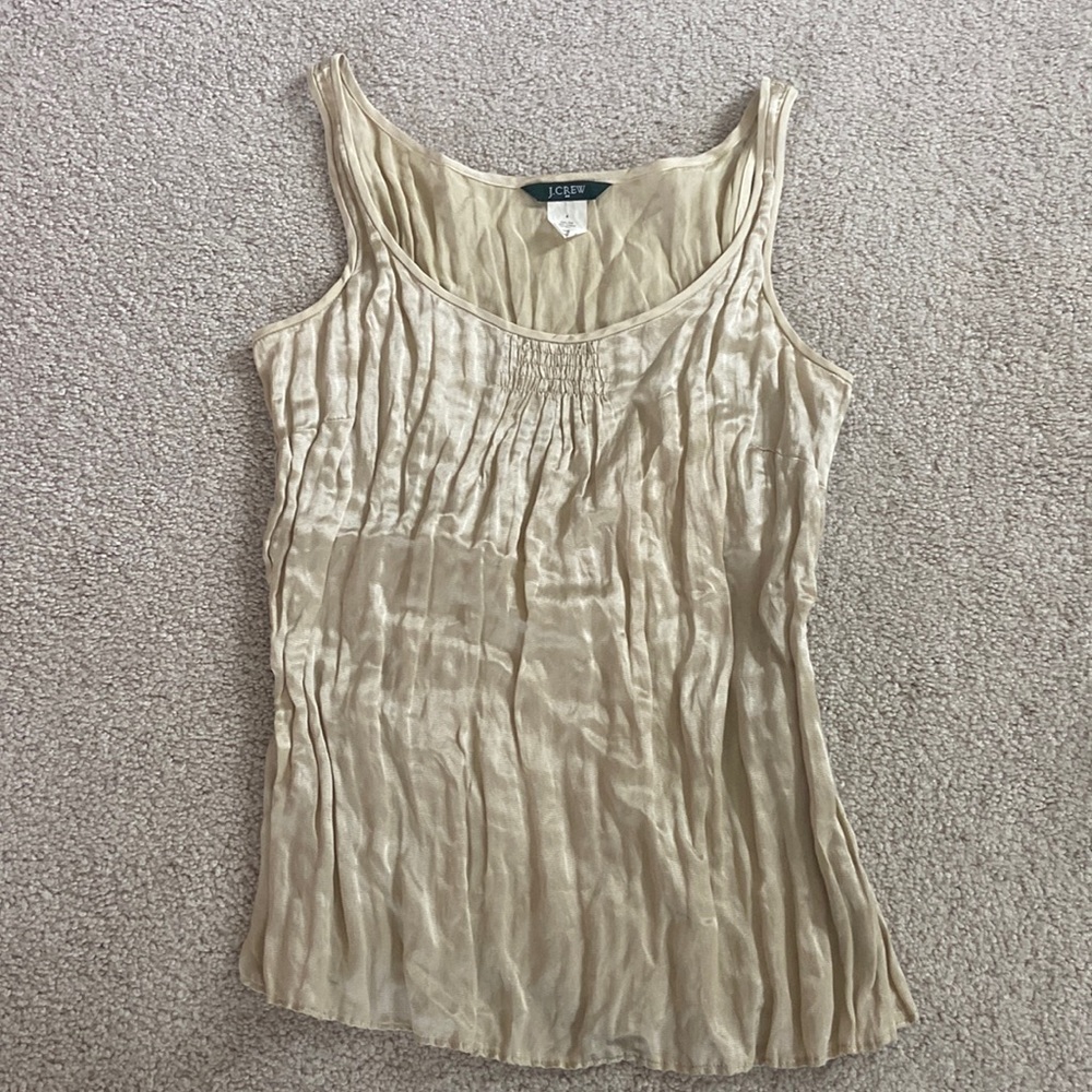 Dressy j crew tank